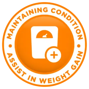 Maintaining Condition, Assist in Weight Gain