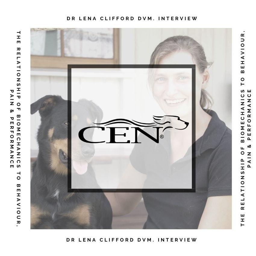 Episode 10 | Dr Lena Clifford DVM. Interview - The Relationship Of Biomechanics To Behaviour, Pain & Performance